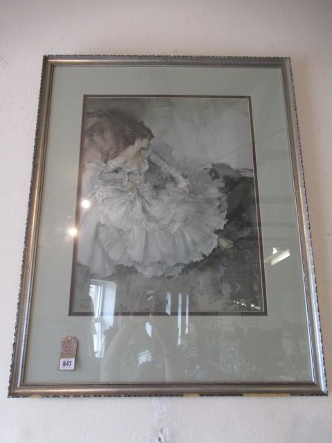 SPANISH LADY RUSSELL FLINT PRINT Image