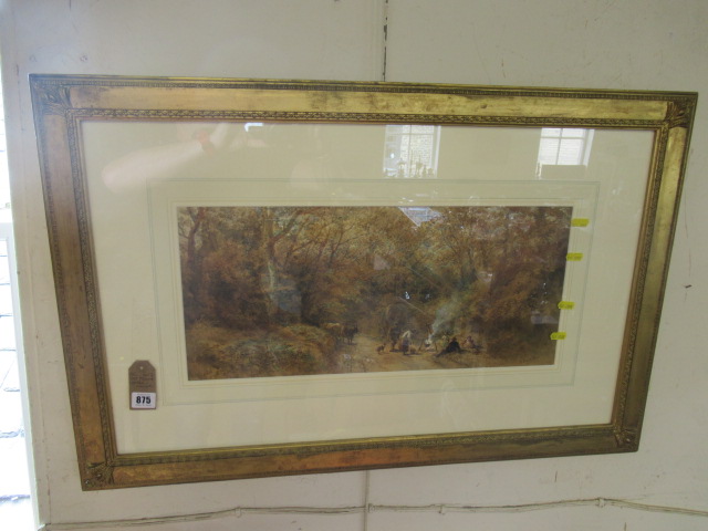 GILT FRAMED WATERCOLOUR Image
