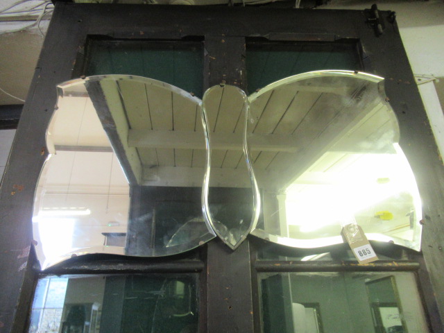 RETRO BUTTERFLY SHAPED MIRROR Image