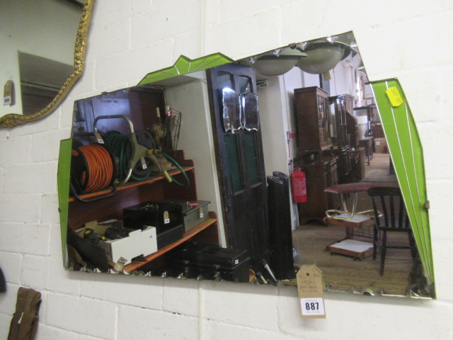 1930S ART DECO MIRROR Image
