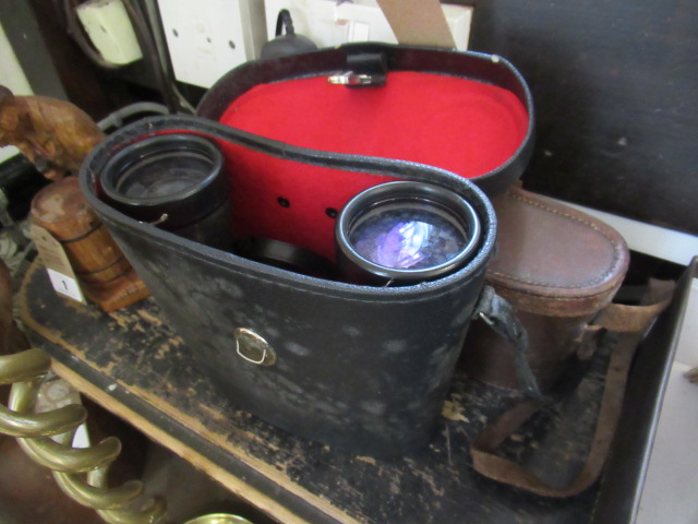 TWO PAIRS OF BINOCULARS Image