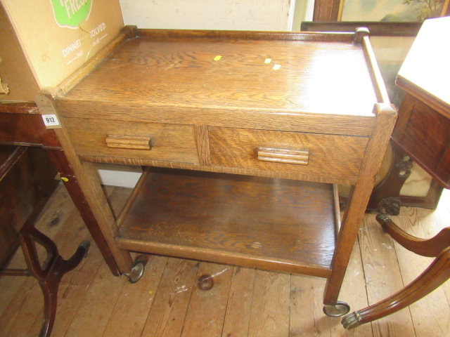 TWO TIER TROLLEY WITH DRAWERS Image