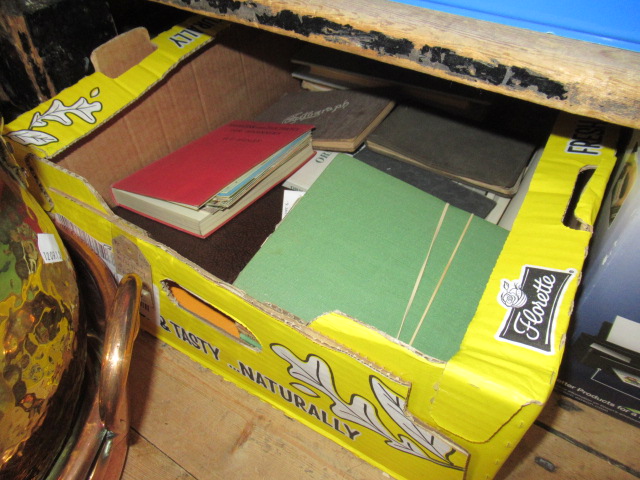 BOX OF MILITARY AND OTHER EPHEMERA Image