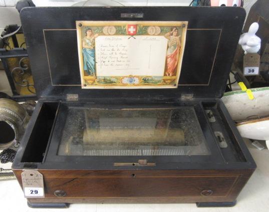 CYLINDER MUSICAL BOX Image