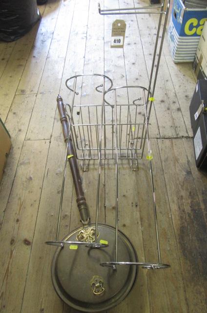 WARMING PAN AND METAL RACKS Image