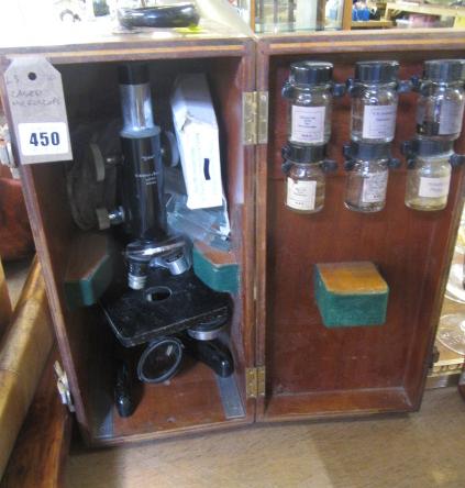 CASED MICROSCOPE Image