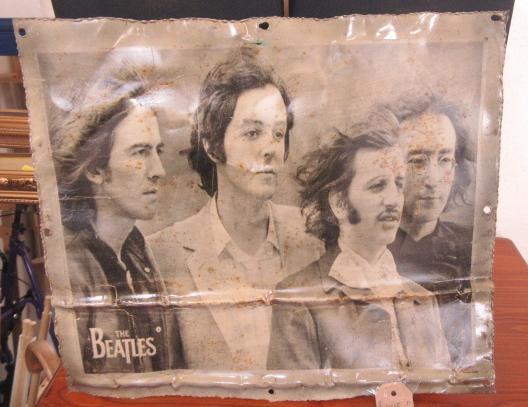 BEATLES TIN SIGN Image