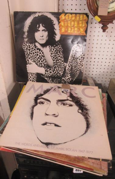 QUANTITY OF RECORDS INCLUIDNG MARC BOLAN Image