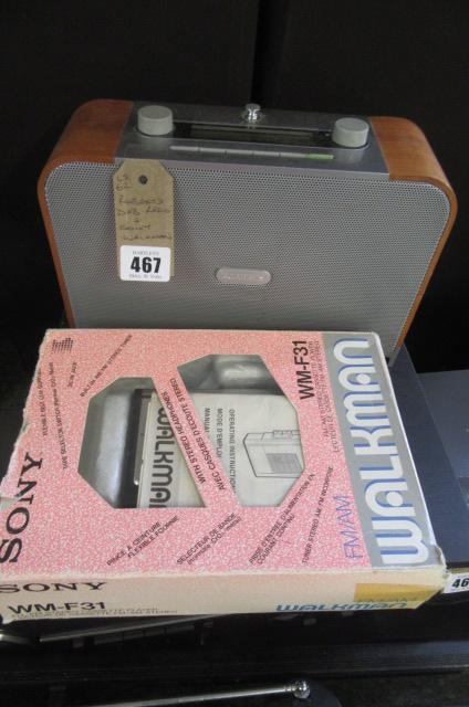 ROBERTS DAB RADIO AND SONY WALKMAN Image