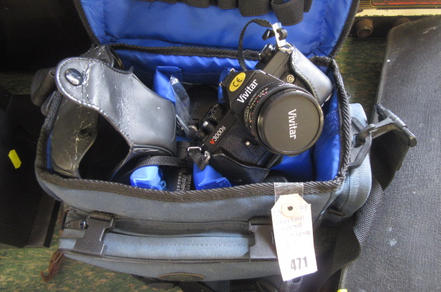 VIVITAR CAMERA AND SIGMA LENSE ETC Image