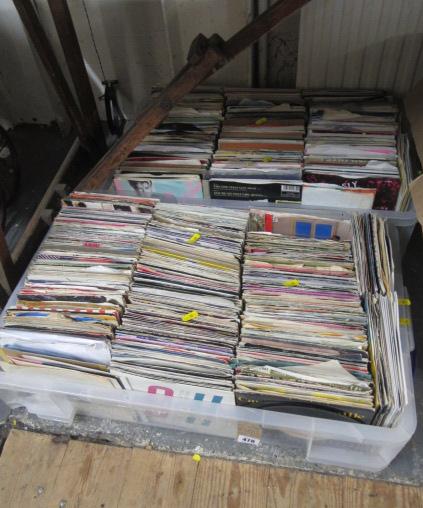 TWO TRAYS OF SINGLES Image