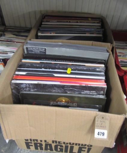 TWO BOXES OF LP RECORDS Image