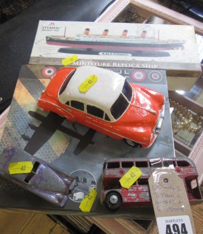 TITANIC MODEL AND FOUR OTHERS Image