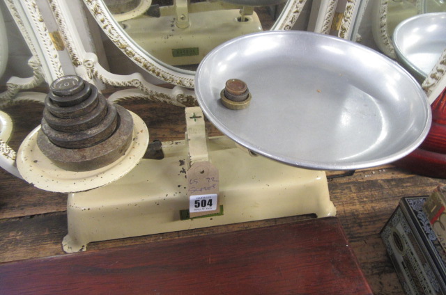 PAIR SCALES  AND WEIGHTS Image