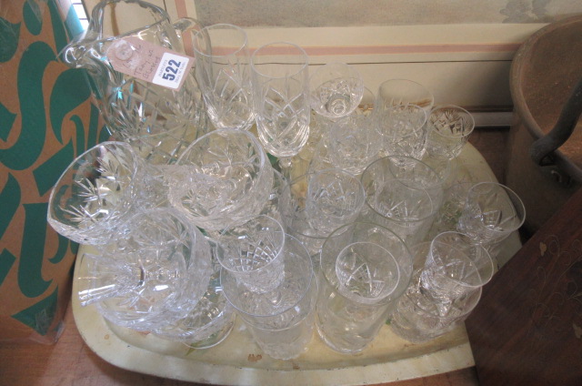 TRAY OF GLASSES Image