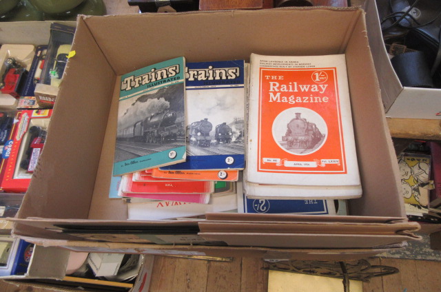 RAILWAY MAGAZINES AND LUGGAGE LABELS Image