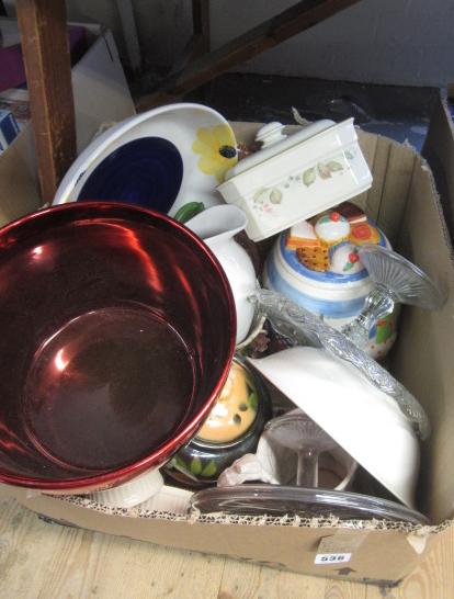 BOX OF MIXED CERAMICS Image