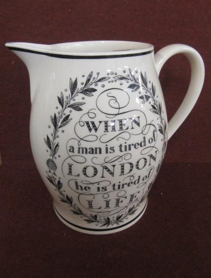 WEDGWOOD FOR LIBERTY LONDON JUG Image