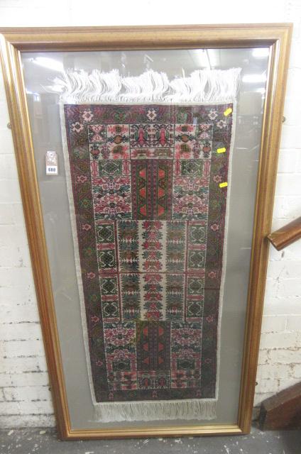 GILT FRAMED PRAYER MAT Image