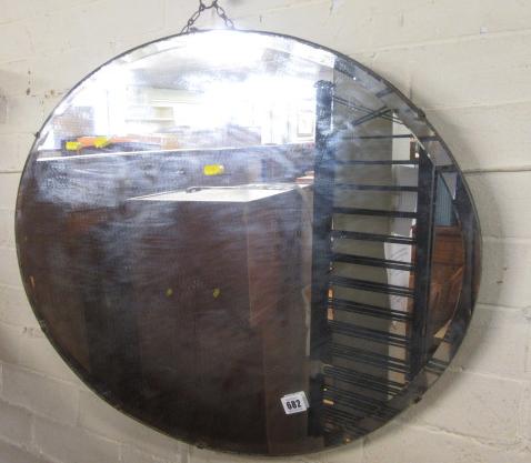 OVAL FRAMELESS MIRROR Image
