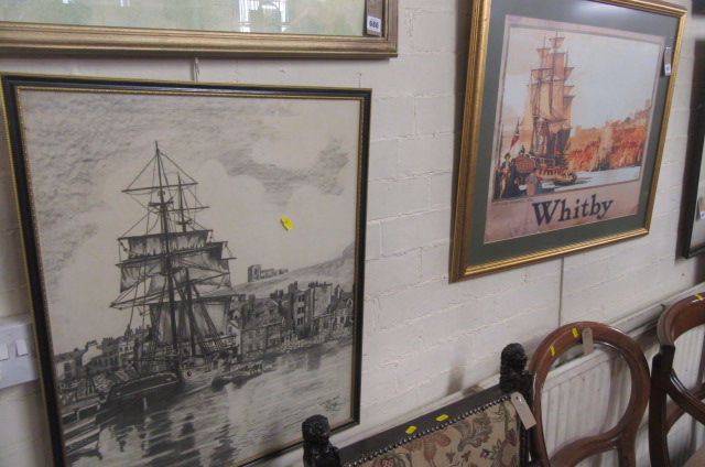 TWO WHITBY PICTURES Image