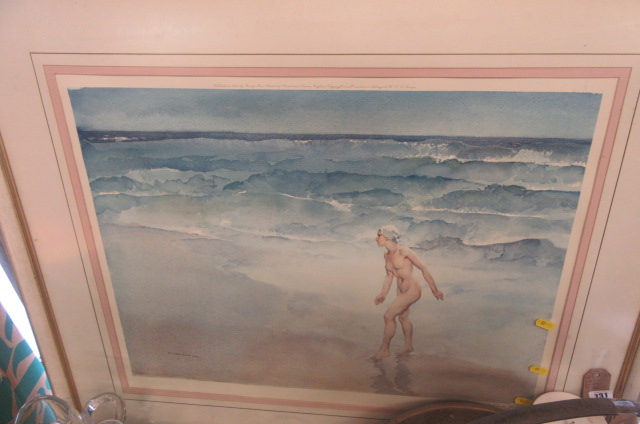 SIGNED RUSSELL FLINT PRINT Image