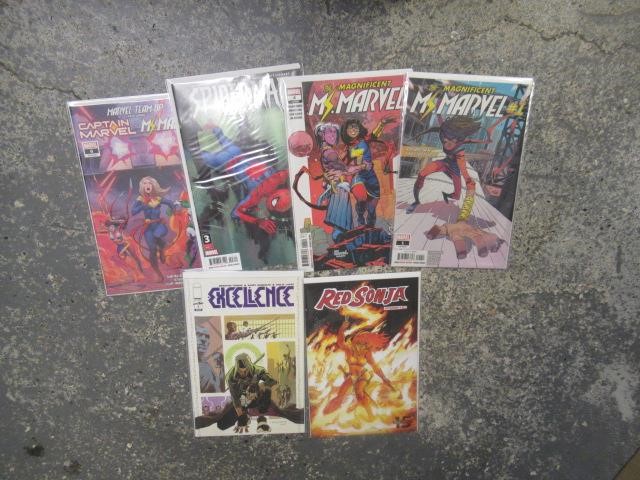 TWO BOXES OF COMICS Image