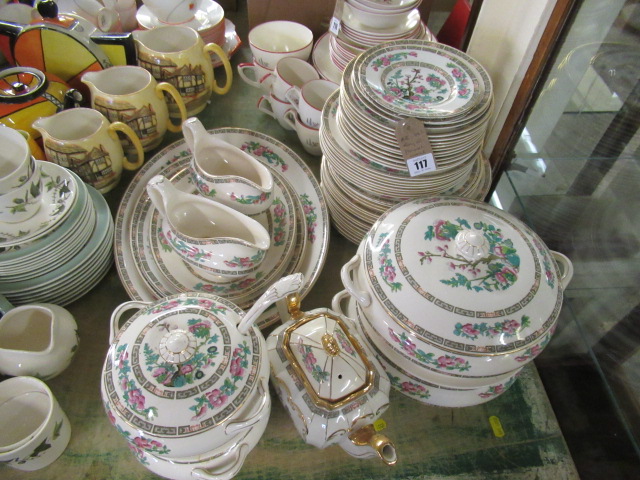 QUANTITY OF INDIAN TREE DINNER WARE Image
