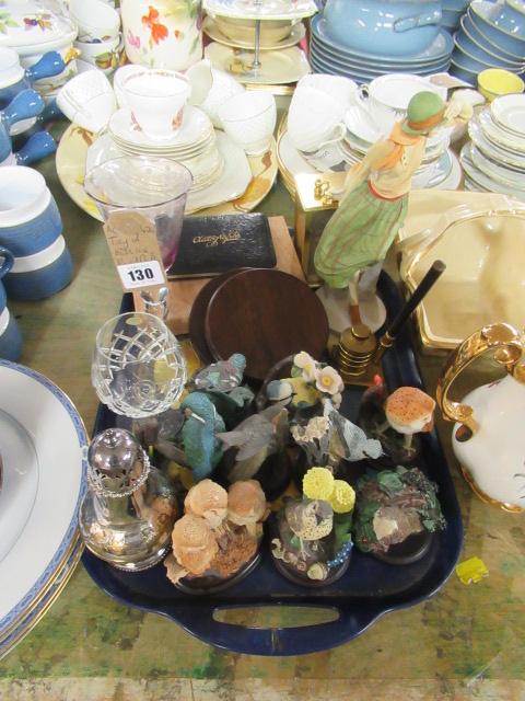 TRAY OF ROYAL DOULTON EPNS ETC Image