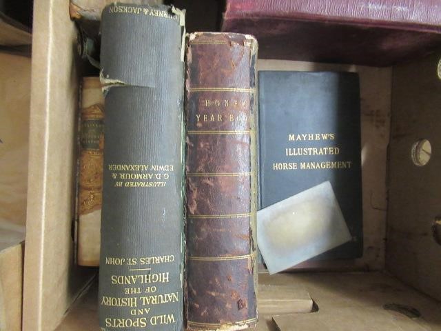 BOX OF ANTIQUARIAN BOOKS Image