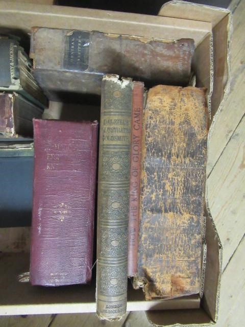 BOX OF ANTIQUARIAN BOOKS Image