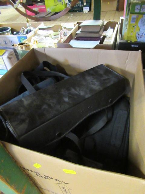 BOX OF CAMERA LENSES ETC Image