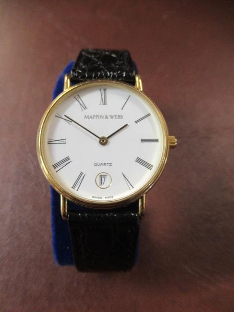 MAPPIN AND WEBB BOXED GENTS WATCH Image
