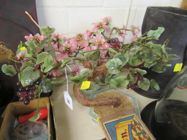 TWO CHINESE ARTIFICIAL PLANTS Image