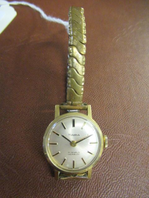 TIARA GOLD CASED WRISTWATCH Image