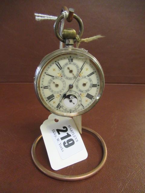 SILVER CASED POCKET CHRONOMETER Image