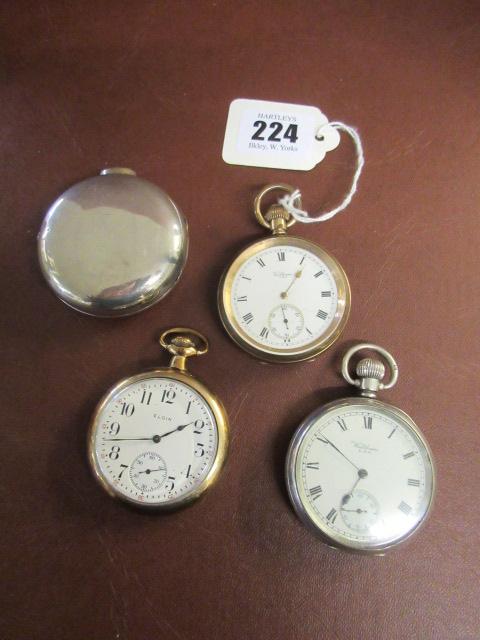 ELGIN WALTHAM POCKET WATCH AND TWO OTHERS Image