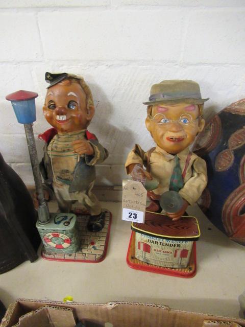 TWO AUTOMATON DOLLS Image
