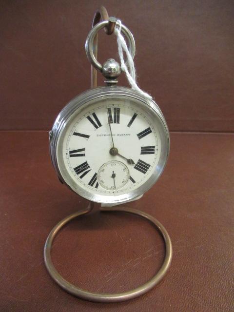 SILVER CASED POCKET WATCH Image