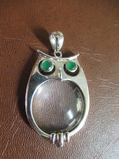 SILVER OWL MAGNIFYING GLASS Image