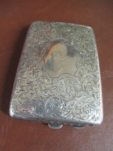 SILVER DOUBLE CIGARETTE CASE Image
