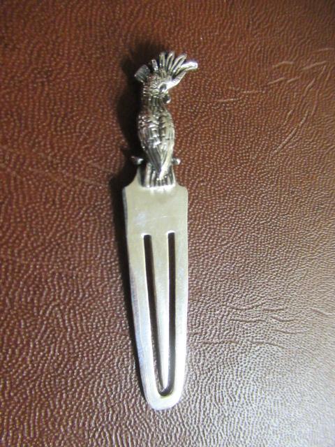 SILVER COCKATOO BOOK MARK Image