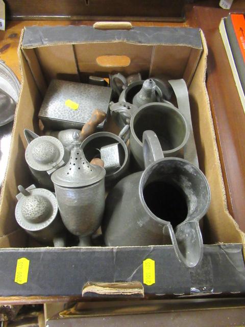 BOX OF PEWTER Image