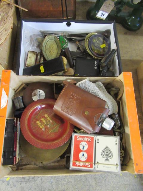 TWO BOXES OF COLLECTABLES Image