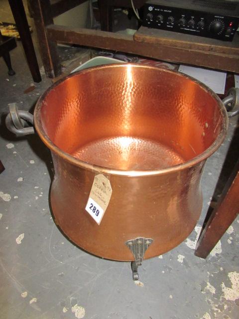 COPPER LOG CONTAINER Image