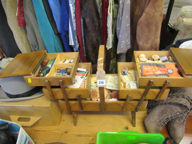 CANTILEVER SEWING BOX Image