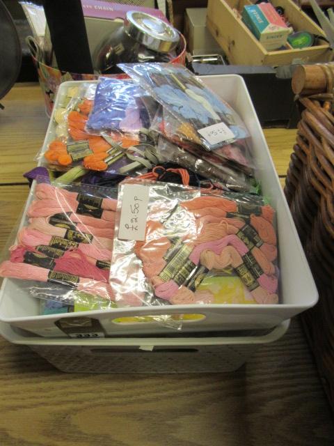 QUANTITY OF COTTON THREADS ETC Image