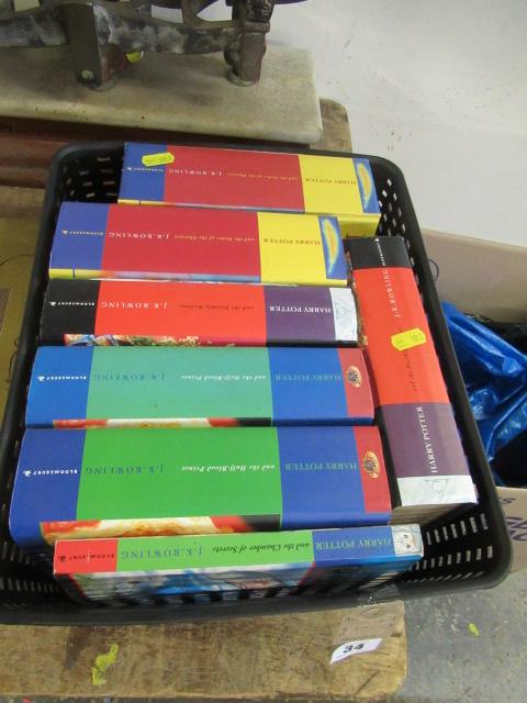 SEVEN HARRY POTTER BOOKS Image