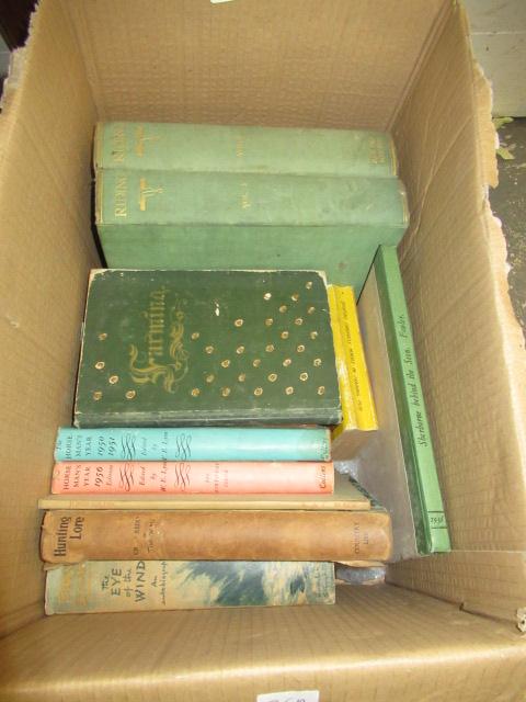 BOX OF SPORTING AND FARMING BOOKS Image