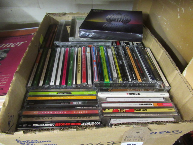 BOX OF AUDIO CDS Image